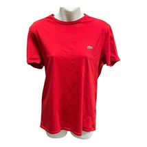 Lacoste Size Medium Red Crocodile Logo Shirt - £8.99 GBP