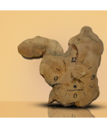 unique wooden cookie wall clock - $403.73 CAD