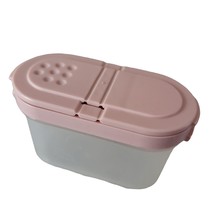 Tupperware Modular Mates Spice Container 1843D-16 with Pink Shaker Lid 1... - £7.73 GBP