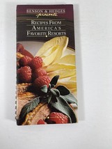 Benson &amp; Hedges Recipes From America&#39;s Favorite Resorts 1985 HB Spiral Bound - £7.74 GBP