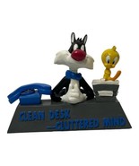 Vintage Looney Tunes Tweety Bird &amp; Sylvester Figurine Paper Weight Statu... - €121,23 EUR