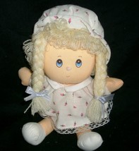 9&quot; Vintage Russ Berrie &amp; Co Joelle 695 Baby Girl Stuffed Animal Plush Toy Doll - £18.98 GBP