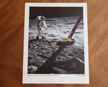 Vintage NASA 11x14 Photo/Print 69-HC-681 Aldrin walks on the Moon Toward... - $12.00