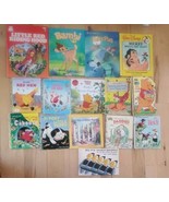 Giant Little Golden Books Lot of 15 Disney Vintage Mickey Mouse Heidi Po... - €25,92 EUR