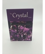 The Crystal Deck Cards EUC Complete Bounty Crystals And Their Use In Hea... - $19.00