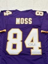 Randy Moss Signed Minnesota Vikings Football Jersey COA - £199.03 GBP