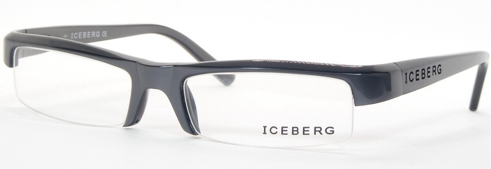 ICEBERG IC00704 Grey /Black UNIQUE RARE EYEGLASSES GLASSES IC 007 04 52-... - $96.35