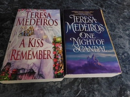 Teresa Medeiros lot of 2 Fairleigh Sisters Series historical Romance Paperbacks - £3.18 GBP