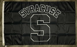 Syracuse orange logo flag 3x5 ft black sports banner man cave garage thumb200