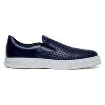 Belvedere Fernanado Sneaker Quality and Comfort Nappa Leather Navy image 2