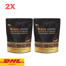 2X Blazo Coffee 29 in 1 Instant Mix Premium Arabica Non-Fat Sugar Free H... - $64.01