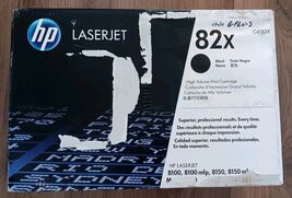 Genuine HP 82X-C4182X Black Toner Cartridge HP LaserJet 8100, 8150 - $30.00