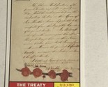 Treaty Of Paris Trading Card Topps American Heritage #105 - $1.97