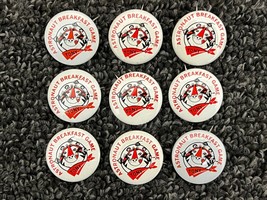 1968 Kelloggs Astronaut Breakfast Game Tony the Tiger Pinback Buttons - Lot of 9 - £11.44 GBP