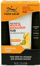 1/2/5/12 Boxes Tiger Balm Neck &amp; Shoulder Rub Pain Relieving Cream 1.76 ... - $10.88+