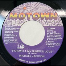Michael Jackson Farewell My Summer Love / Call On Me 45 Pop 1984 Motown 1739 - £10.96 GBP