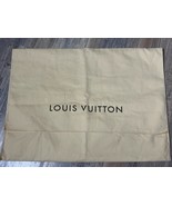 Louis Vuitton Beige Fold Over Envelope Dust Bag 18”x13” Large - $27.00