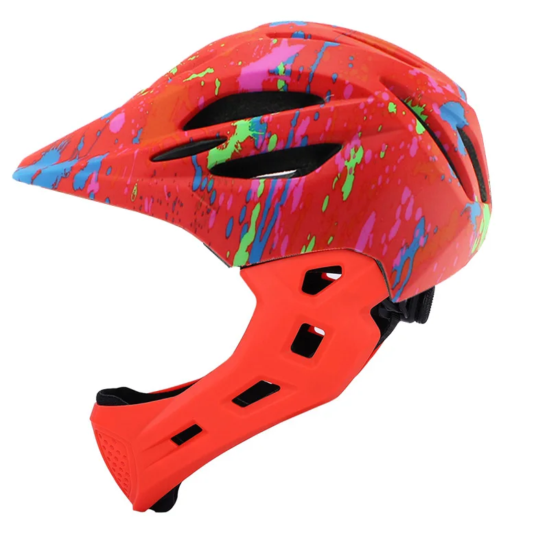 New Ftiier 2 Use Kid Detachable Helmets LED Boys Girls Bicycle Helmet Children F - £74.68 GBP