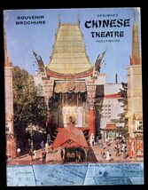 GRAUMAN'S CHINESE THEATRE HOLLYWOOD CA. * 1962 Souvenir Brochure Movie S... - $14.36