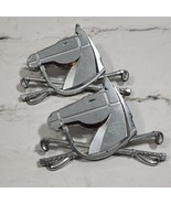 1967 Ford Side Quarter Emblems Horse Head Golf Clubs Lot Of 2 - $29.69