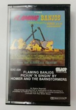 Flaming Banjos Pickin N Singin by Homer and the Barnstormers Cassette Tape 1980 - £5.34 GBP