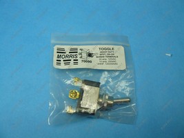 Morris 70090 Toggle Switch 1/2&quot; SPDT ON/ON 10 Amp @ 250 VAC 3/4 HP Screw... - $6.99