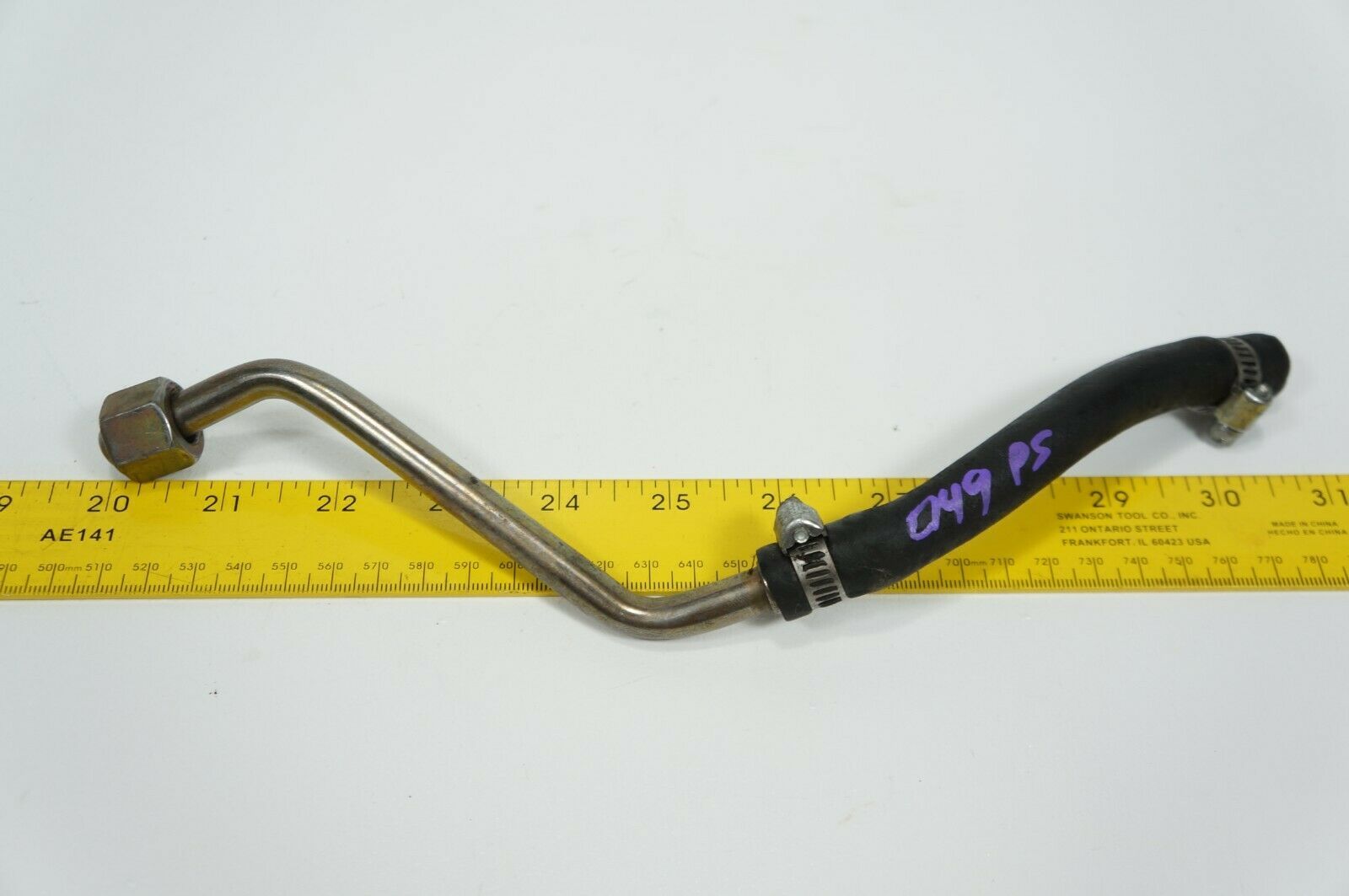 2004-2008 chrysler crossfire coupe power steering return pressure hose l... - $28.87