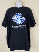 Gildan Ultra Men Size 2XL Black Fanimecon Video Game T Shirt Short Sleev... - $6.38