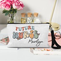 Future Nurse Makeup Bag, Student Nurse Pencil Bag, Personalized Future Nurse Gif - £12.63 GBP
