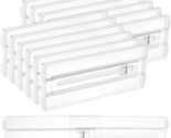 Space-saving Drawer Organizers - 12 Clear Adjustable Dividers for Tidy S... - $65.29