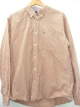 Tommy Hilfiger Mens Large Classic Fit Check Long Sleeve Button Down Shir... - £7.27 GBP