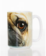 Pug Puppy Dog Face Ceramic Coffee Mug Cup 15 oz White - €16,86 EUR