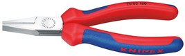 Knipex 2002160 Flat Nose Pliers Black Atramentized With Multi-Component Grips - £47.18 GBP