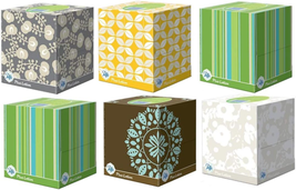 plus Lotion Facial Tissues, Cube, 6 Boxes (56 Count Each) - $47.40