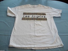 Los Angeles California glittery graphics T-Shirt Size L - $4.94