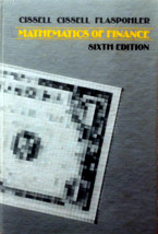 Mathematics of Finance: Sixth Edition by Robert Cissell / 1982 Hardcover... - £4.47 GBP