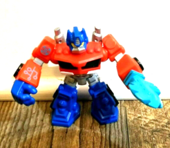 Transformers Rescue Bots 3.5&quot; Optimus Prime Action Figure Playskool Cake... - $3.14