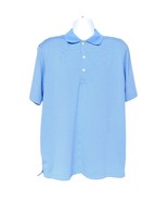 Jack Nicklaus Mens Golf Polo Size Large Blue White Striped Short Sleeve - $400.83 MXN