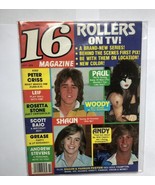 16 Magazine October 1978 Bay City Rollers, Kiss, Shaun Cassidy, Andy Gibb - £29.23 GBP