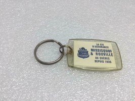 Vintage Promo Key Ring Missisquoi &amp; Rouville Porte-Clés Raymond Vaillancourt - £6.10 GBP