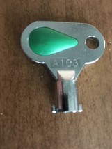 Oem Pachislo Slot Machine Door Key # A103 For Olympia, Heiwa Machines - £23.97 GBP