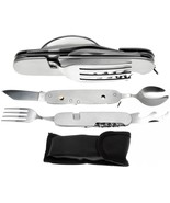 7-In-1 Stainless Steel Multi Function Camping Tool Utensils Knife Spoon ... - $236.99 MXN