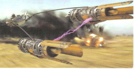 Star Wars Pod Race Ep I The Phantom Menace 4 x 6 Photo Postcard NEW UNUSED - £2.41 GBP