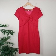 Boden | Red Wool Short Sleeve Sheath Dress, US size 6 - £34.79 GBP