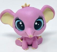 Littlest Pet Shop LPS Pinky Probo 256 Pink Elephant Toy Figure - £7.99 GBP