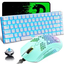 Gaming Keyboard And Mouse,3 In 1 Gaming Set,Blue Led Backlit Wired Gam - £80.33 GBP