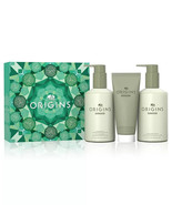 Origins 3-Pc Ginger Bath &amp; Body Nourishing Essentials Skincare Set Vegan... - $853.40 MXN