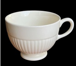 Wedgwood Etruria Barlaston Edme Ribbed Tea Cup Coffee Mug Cream - £10.27 GBP