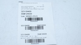 Fuel Pump Only Engine Mounted Fits 13-17 AUDI A5 62953 image 2