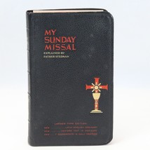 Catholic My Sunday Missal 1955 English Latin Father Joseph Stedman Large... - £19.28 GBP